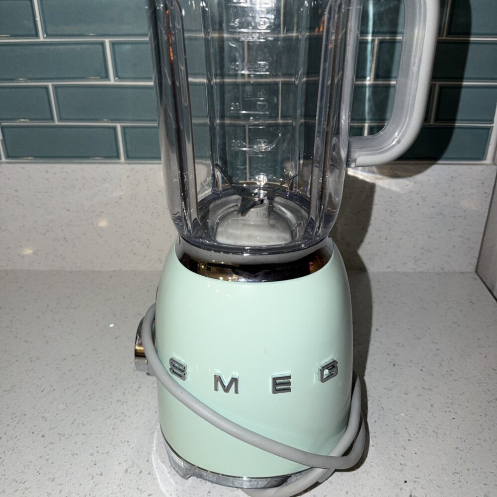 Smeg 50's Style Retro Blender Pastel Green Used Excellent